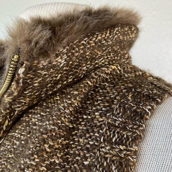 Charter Club Full Zip Sweater Vest Size M EUC - Picture 5 of 8